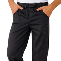 PANTALONI ELASTICO MISTO COTONE